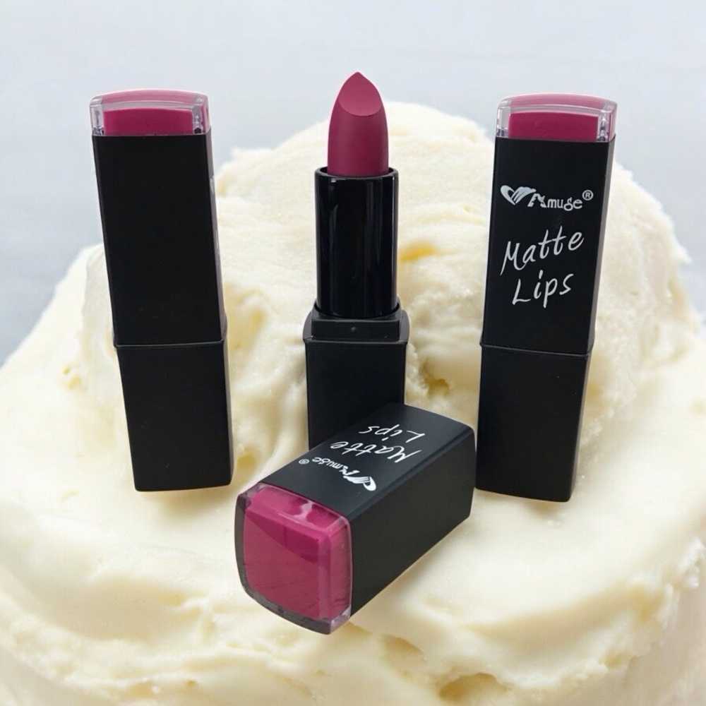 🆕3pcs Amuse Matte Lips Lipstick